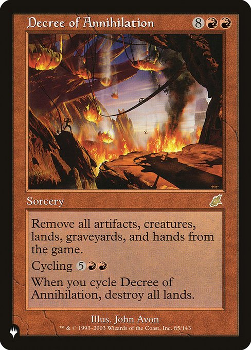 Decree of Annihilation|0|0|0.00