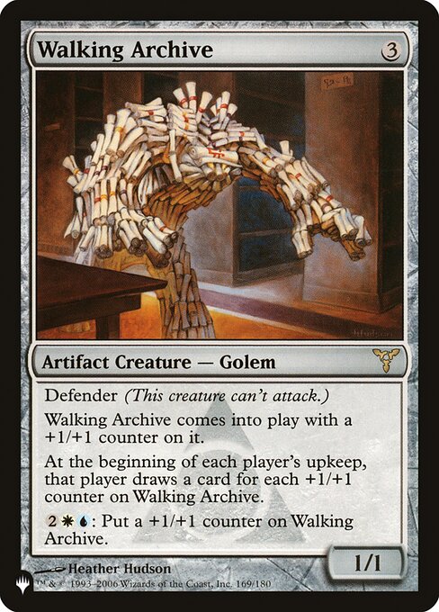 Walking Archive (The List) Medium Play