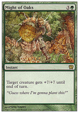 Might of Oaks (9th Edition) Medium Play
