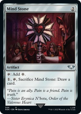 Mind Stone (244) (Surge Foil) (Universes Beyond: Warhammer 40K) Near Mint Foil