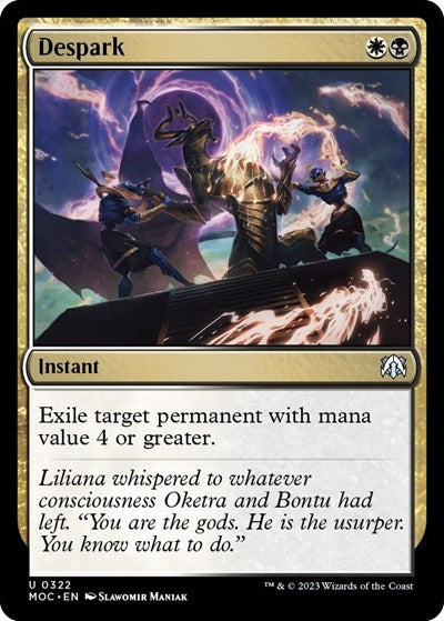 Despark (Commander: March of the Machine) Light Play