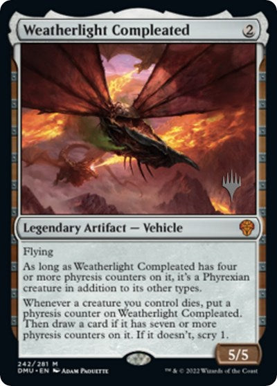 Weatherlight Compleated (Promo Pack: Dominaria United) Light Play Foil