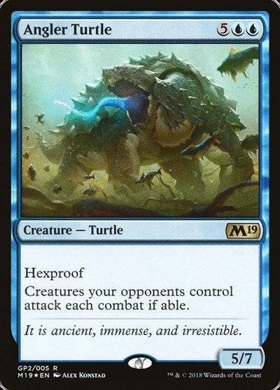 Angler Turtle (2018 Gift Pack) (Promos: Gift Boxes) Damaged / Poor Foil