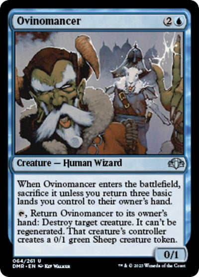 Ovinomancer (Dominaria Remastered) Light Play Foil