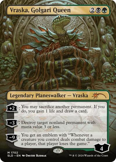 Vraska, Golgari Queen (1702) (Secret Lair) Near Mint