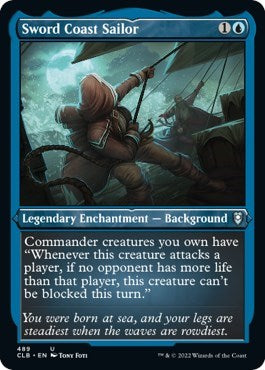 Sword Coast Sailor (Etched Foil) (Commander Legends: Battle for Baldur's Gate) Near Mint Foil