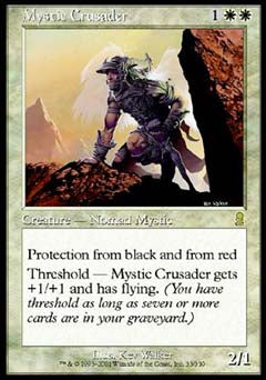 Mystic Crusader (Odyssey) Light Play