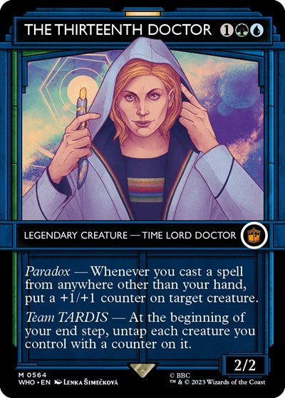 The Thirteenth Doctor (Showcase) (Universes Beyond: Doctor Who) Near Mint