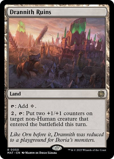 Drannith Ruins (March of the Machine: The Aftermath) Near Mint Foil