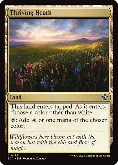 Thriving Heath (Commander: Lorwyn Eclipsed) Near Mint