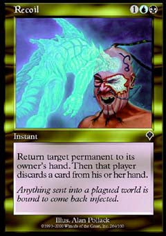 Recoil (Invasion) Near Mint Foil