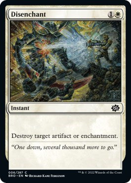 Disenchant (The Brothers' War) Near Mint Foil