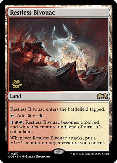 Restless Bivouac (Promos: Prerelease Cards) Near Mint Foil