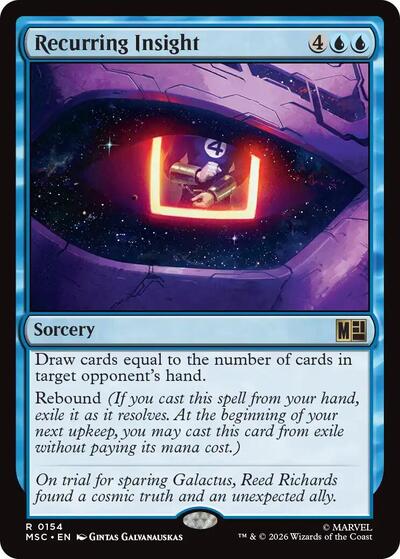 Recurring Insight (Commander: Marvel Super Heroes) Near Mint