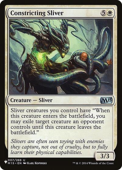 Constricting Sliver (The List) Near Mint