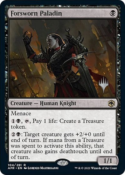 Forsworn Paladin (Promo Pack: Adventures in the Forgotten Realms) Near Mint