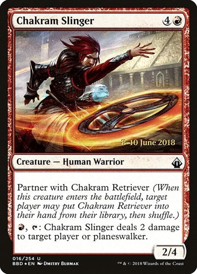 Chakram Slinger (Promos: Launch Party and Release Event) Near Mint Foil