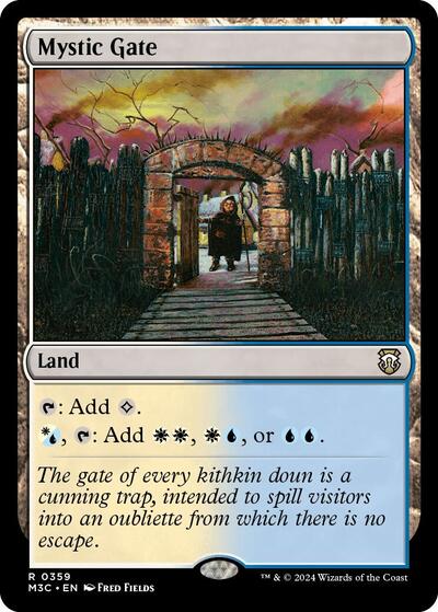 Mystic Gate (Ripple Foil) (Commander: Modern Horizons 3) Near Mint Foil