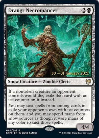 Draugr Necromancer (Promos: Prerelease Cards) Near Mint Foil