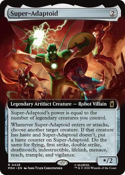 Super-Adaptoid (Extended Art) (Marvel Super Heroes) Near Mint Foil