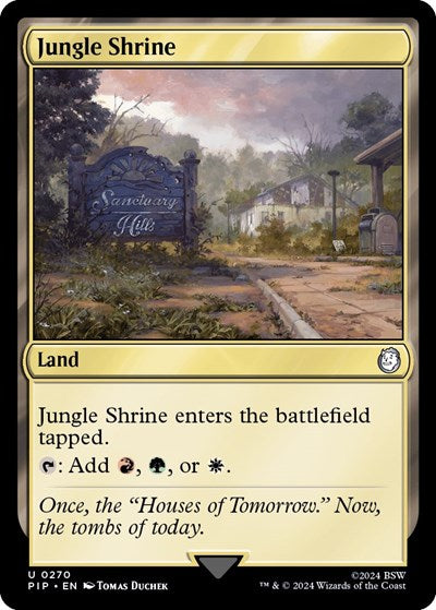 Jungle Shrine (Universes Beyond: Fallout) Light Play