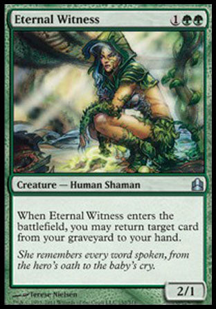 Eternal Witness (Commander) Light Play