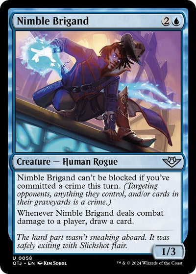 Nimble Brigand (Outlaws of Thunder Junction) Light Play