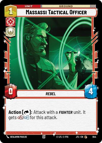 Massassi Tactical Officer (Foil) (Jump to Lightspeed) Near Mint Foil