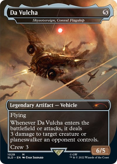 Da Vulcha - Skysovereign, Consul Flagship (Borderless) (Secret Lair) Near Mint Foil