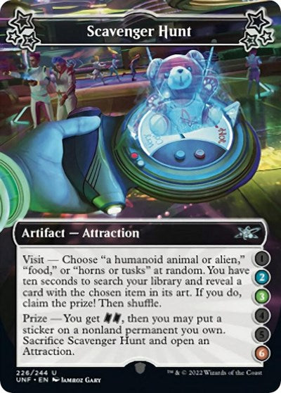 Scavenger Hunt (2-3-6) (Unfinity) Light Play Foil