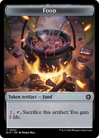 Food Token (Outlaws of Thunder Junction: The Big Score) Near Mint