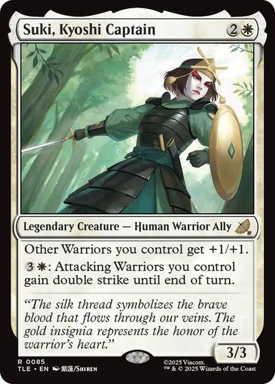 Suki, Kyoshi Captain (Avatar: The Last Airbender: Eternal-Legal) Near Mint