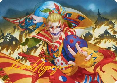 Ruinous Ultimatum Art Card (Gold-Stamped Signature) (Art Series: FINAL FANTASY) Near Mint