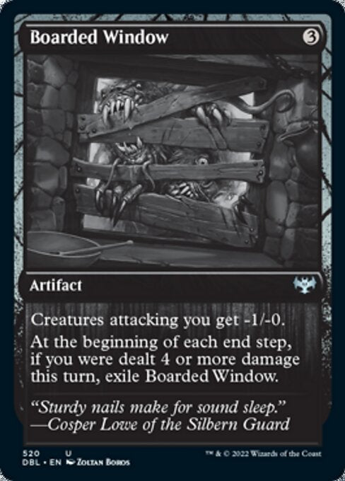 Boarded Window (Innistrad: Double Feature) Light Play