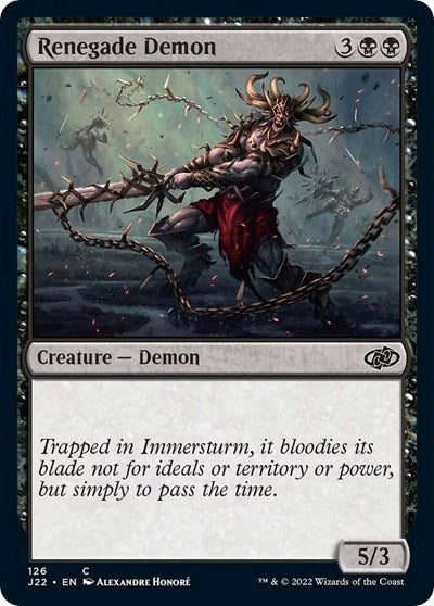 Renegade Demon (Jumpstart 2022) Light Play