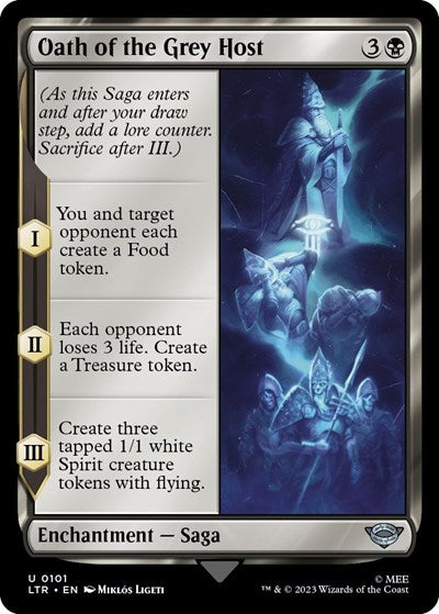 Oath of the Grey Host (Universes Beyond: The Lord of the Rings: Tales of Middle-earth) Light Play