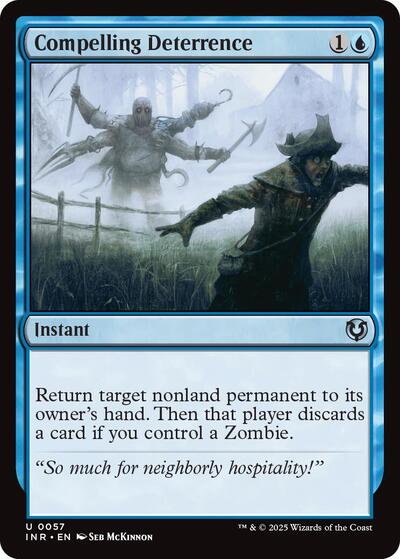 Compelling Deterrence (Innistrad Remastered) Near Mint Foil