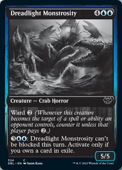 Dreadlight Monstrosity (Innistrad: Double Feature) Light Play