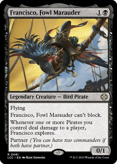 Francisco Fowl Marauder|35|0|0.00