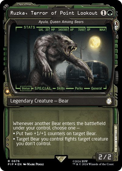 Ruzka Terror of Point Lookout Ayula Queen Among Bears Showcase Surge Foil|1|0|0.00