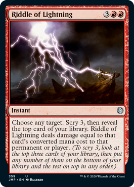 Riddle of Lightning (Jumpstart) Medium Play