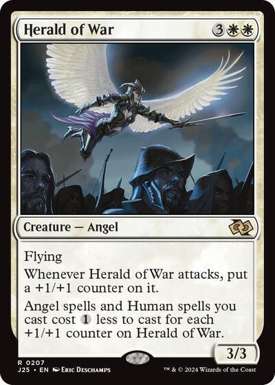 Herald of War (Foundations Jumpstart) Light Play