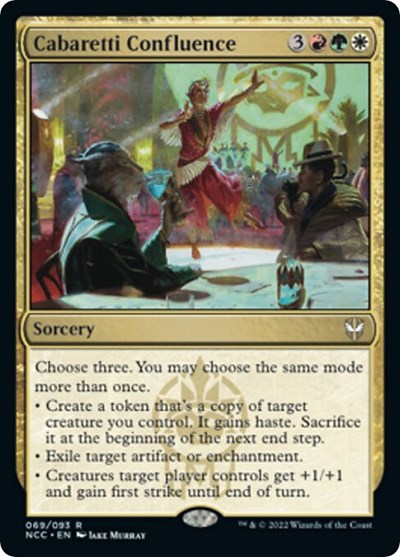 Cabaretti Confluence (Commander: Streets of New Capenna) Light Play
