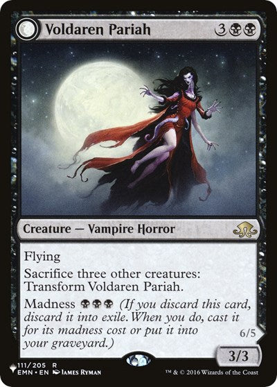 Voldaren Pariah (Secret Lair Commander: From Cute to Brute) Light Play