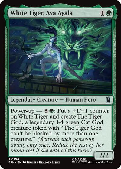 White Tiger Ava Ayala|40|0|0.00