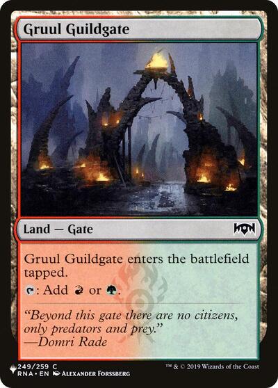 Gruul Guildgate (The List) Near Mint