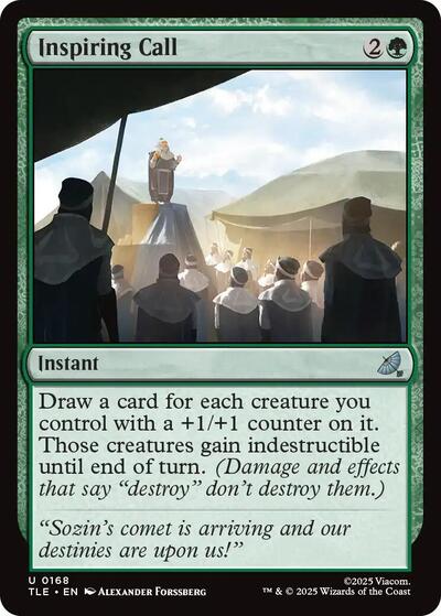 Inspiring Call (Avatar: The Last Airbender: Eternal-Legal) Near Mint