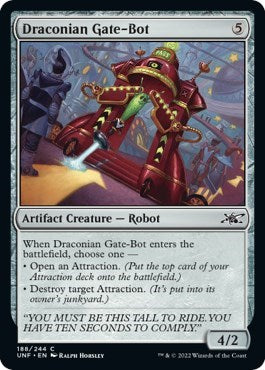 Draconian Gate-Bot (Unfinity) Light Play