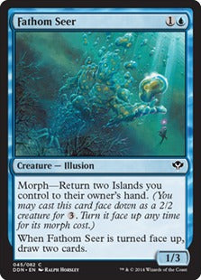 Fathom Seer (Duel Decks: Speed vs Cunning) Medium Play
