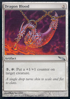 Dragon Blood (Mirrodin) Light Play Foil